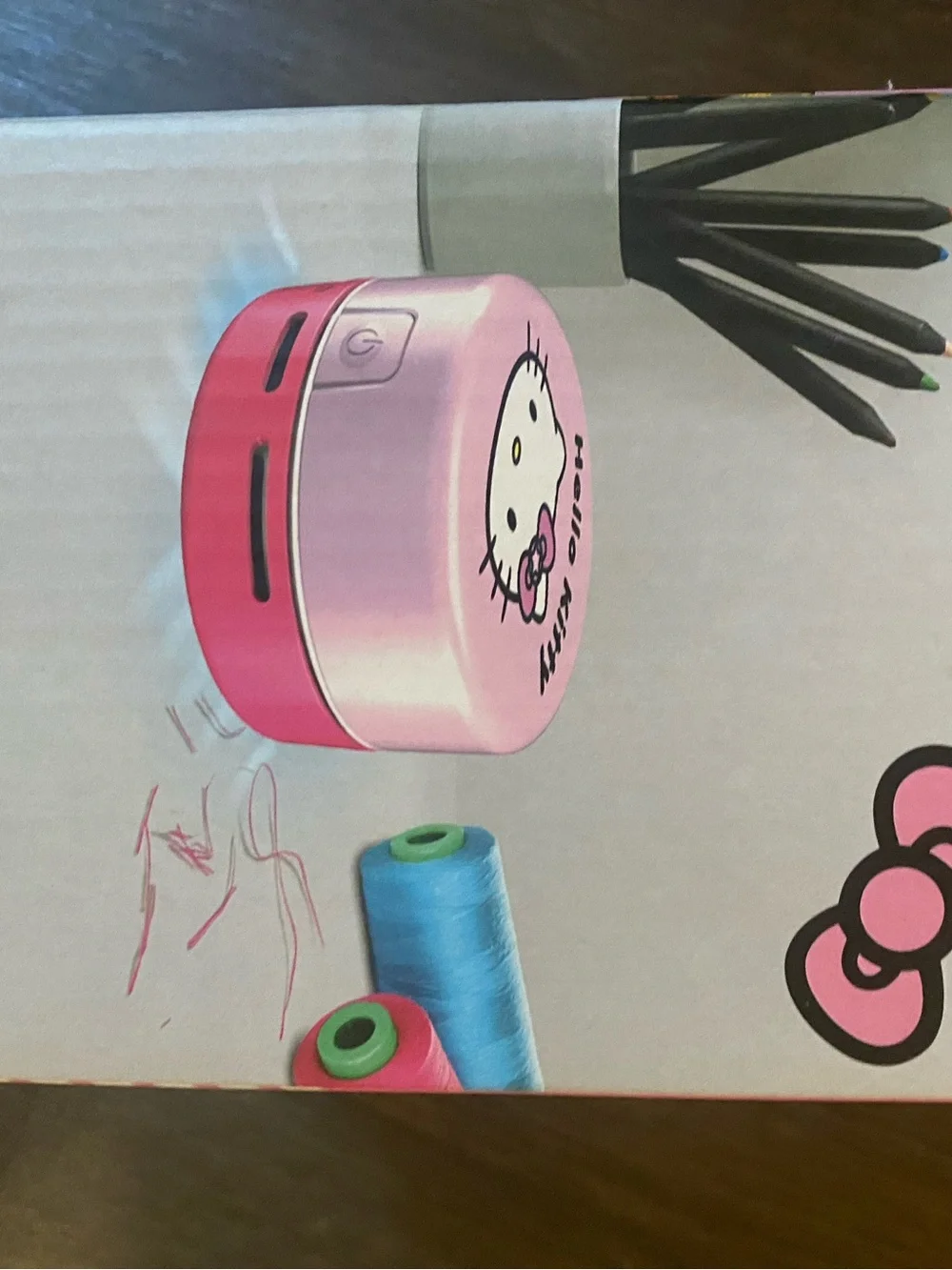 Hello Kitty Pink Desktop Vacuum Cleaner